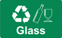 Recycling Sticker - Glass