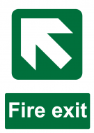 Fire Exit Direction - North West