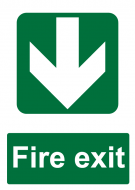 Fire Exit Direction - Backwards