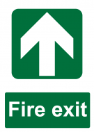 Fire Exit Direction - Forwards